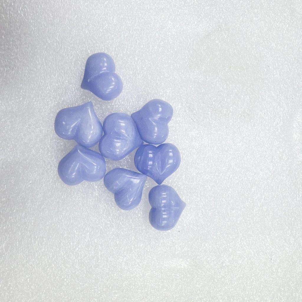 Natural Crystal Heart Beads: Multiple Styles for DIY Jewelry - Necklace & Bracelet Accessories
