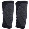 2 Stück Elastische Gestrickte Nylon Outdoor-Sport Kniepolster Schutz Knieschützer für Männer und Frauen XL
