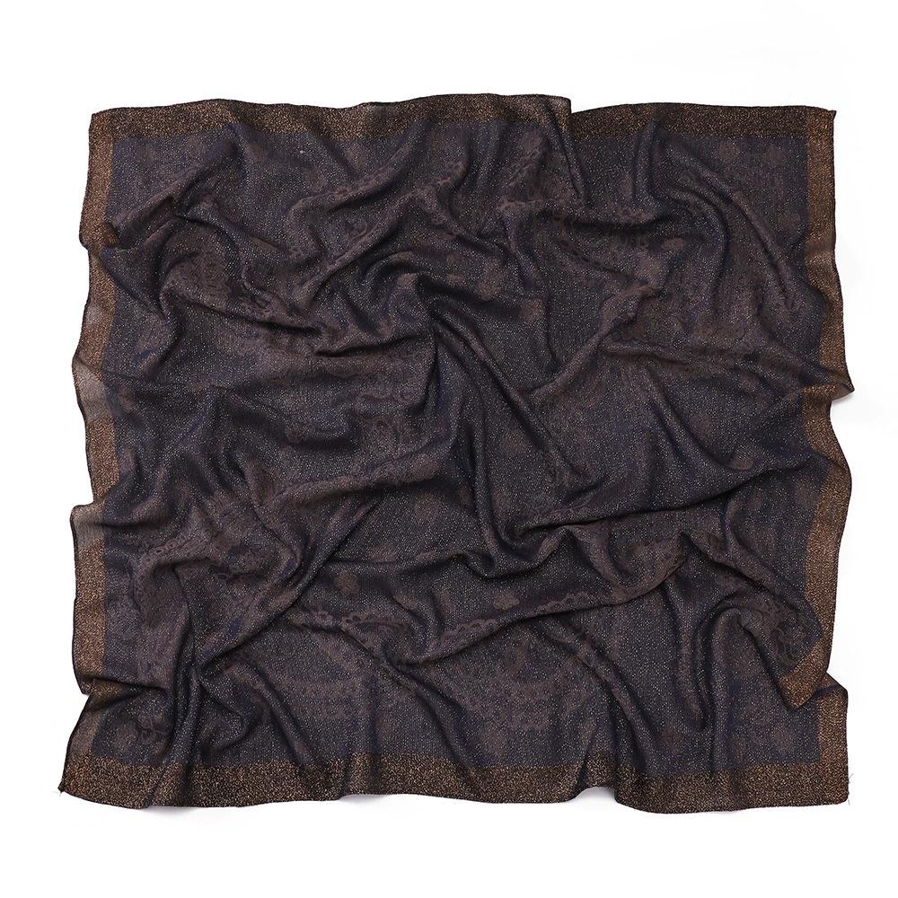 100X100Cm Women Paisley Pattern Malaysian Breathable Square Headscarf Arabian Scarf Middle East Dubai Turkey Palestinian Hijabs