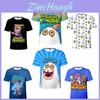 T-shirt My Singing Monsters Estiva con Stampa Digitale per Adolescenti