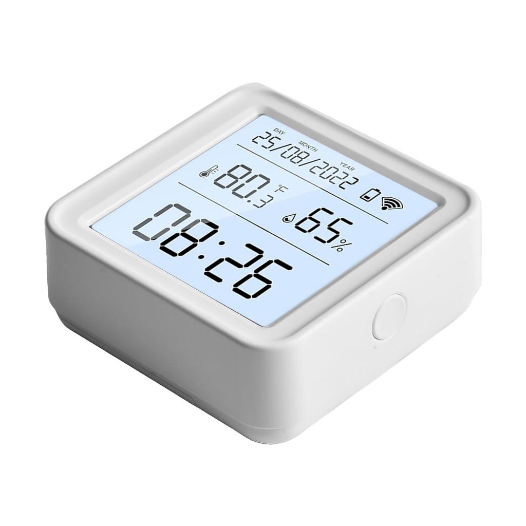 For Tuya WiFi Smart Thermometer Hygrometer Indoor Digital Sensor for Temperature Humidity with Easy Setup and App Control