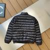 Autumn and winter women's down jacket white duck down pocket light slim jacket stand-up collar ribs