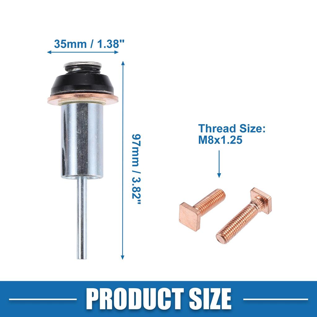 A ABSOPRO Start Solenoid Repair Reconstruction Kit Fits To Yota Ta Coma 1995-2007 Hon Da Fits A Ccord 1998-2002