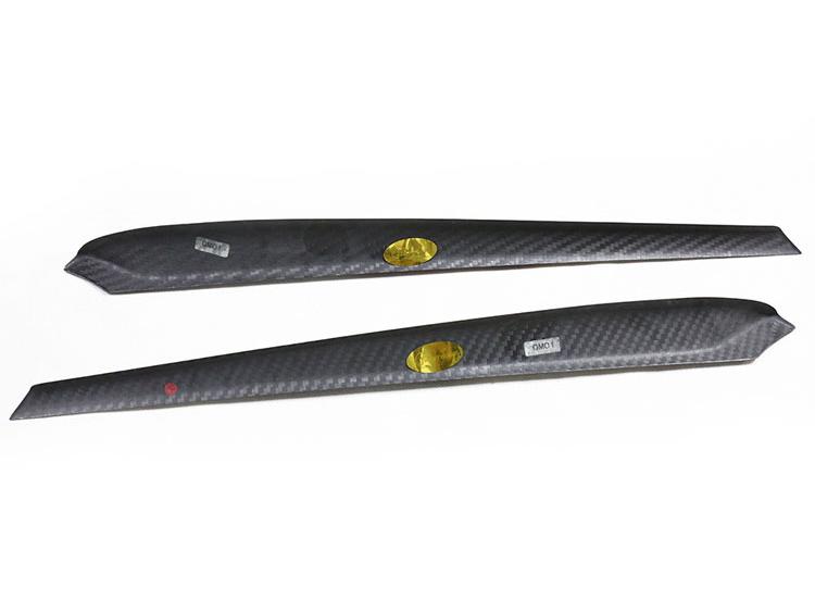 Tesla Model Y Dry Carbon Interior Door Trim Sticker Set