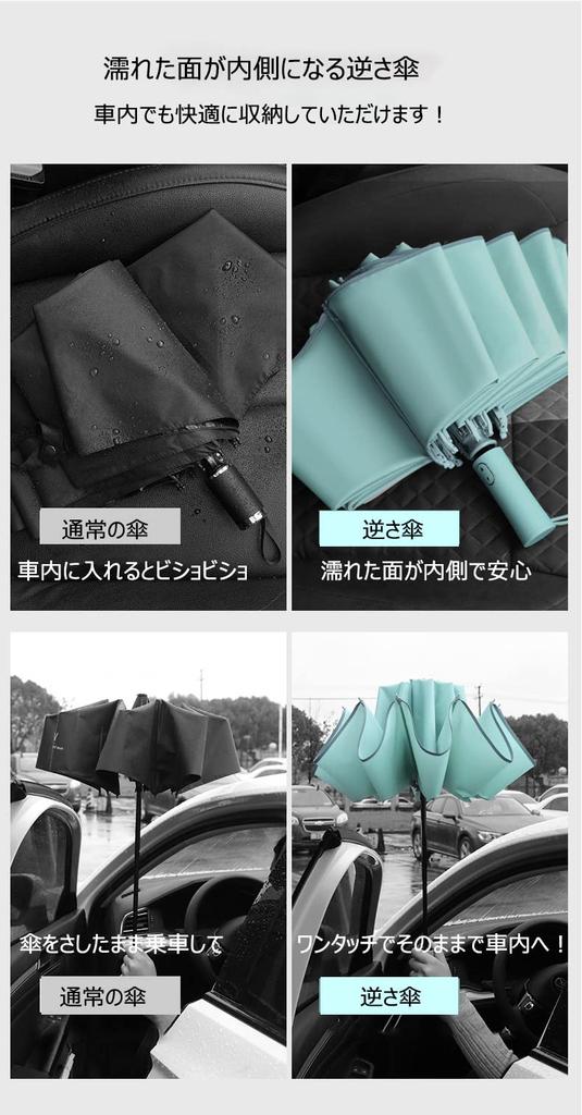 Folding Folding Large Inverted Typhoon Automatic Automatic Reverse Opening UV Inverted Sun Protection Umbrella, Men's Umbrella, Umbrella, Women's
