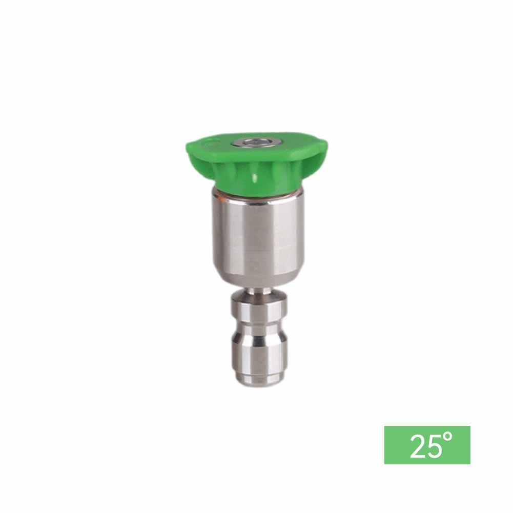Car Washing Pressure Washer Nozzle Tips 360° Rotatable for 1/4 Quick Connect 4000PSI Multiple Degrees 0° 15° 25° 40° Spray Nozzles