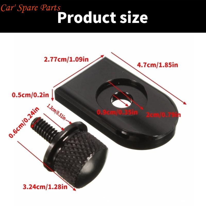 Y4UA Precisions Seats Fixing Bolt with Washer Seats Screw Tab Simple To Use for Bike