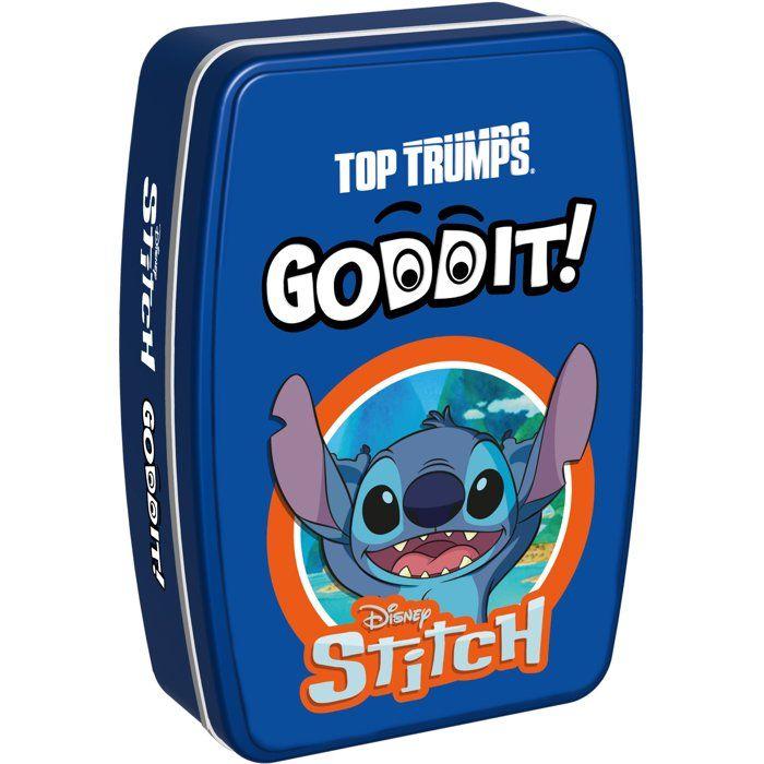 GODDIT - Top Trumps Stitch - Jeu de cartes - WINNING MOVES - 1 à 6 joueurs - Dès 6 ans
