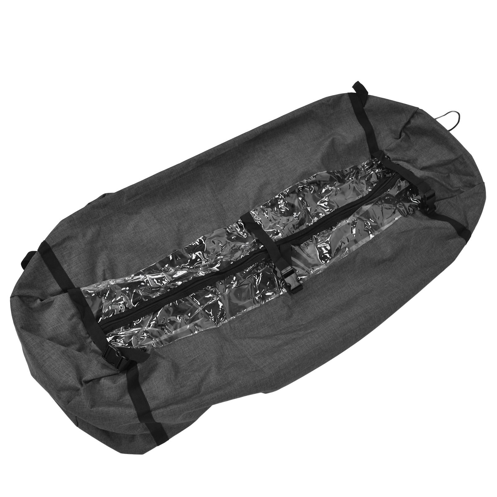 

Hanging Garment Bag Dust Proof 600D Oxford Cloth Clear Zipper Clothes Storage Cover for Closet Travel