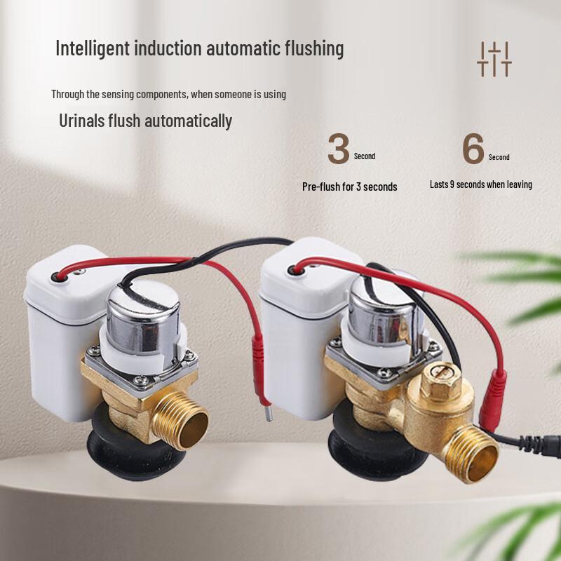 Fanxuan Automatic Urinal Flusher Sensor Solenoid Valve Kit