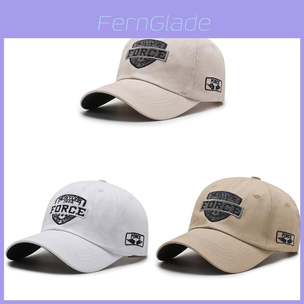 Cotton Baseball Cap With Embroidered Letters For Men And Women Outdoor Sun Protection