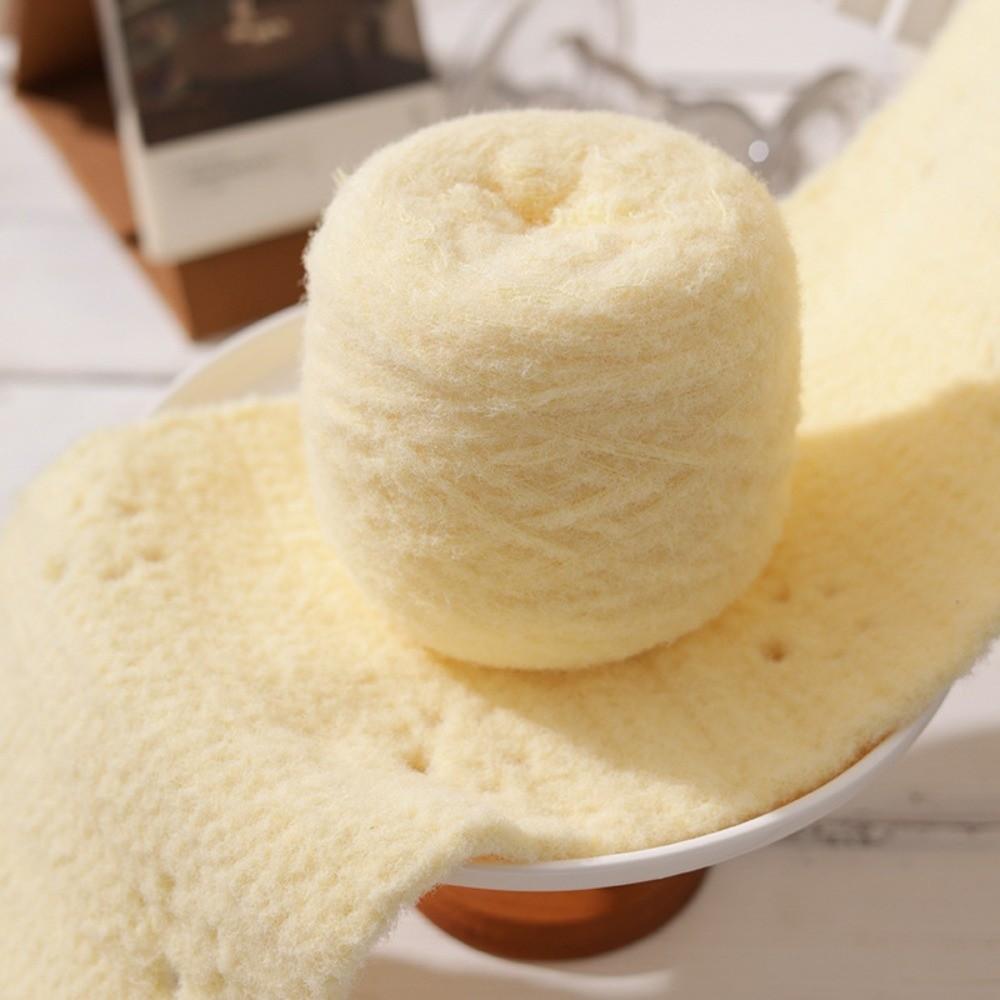 100g New Fluffy Mohair Yarn Solid Color Warm Cotton Yarn Ball Soft DIY Knitted Scarf Yarn Woven