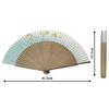 Stream and Green Maple Made in A crafted with expert featuring autumn A perfect accessory for personal use or as a x when Kyoto-style fan, "Clear