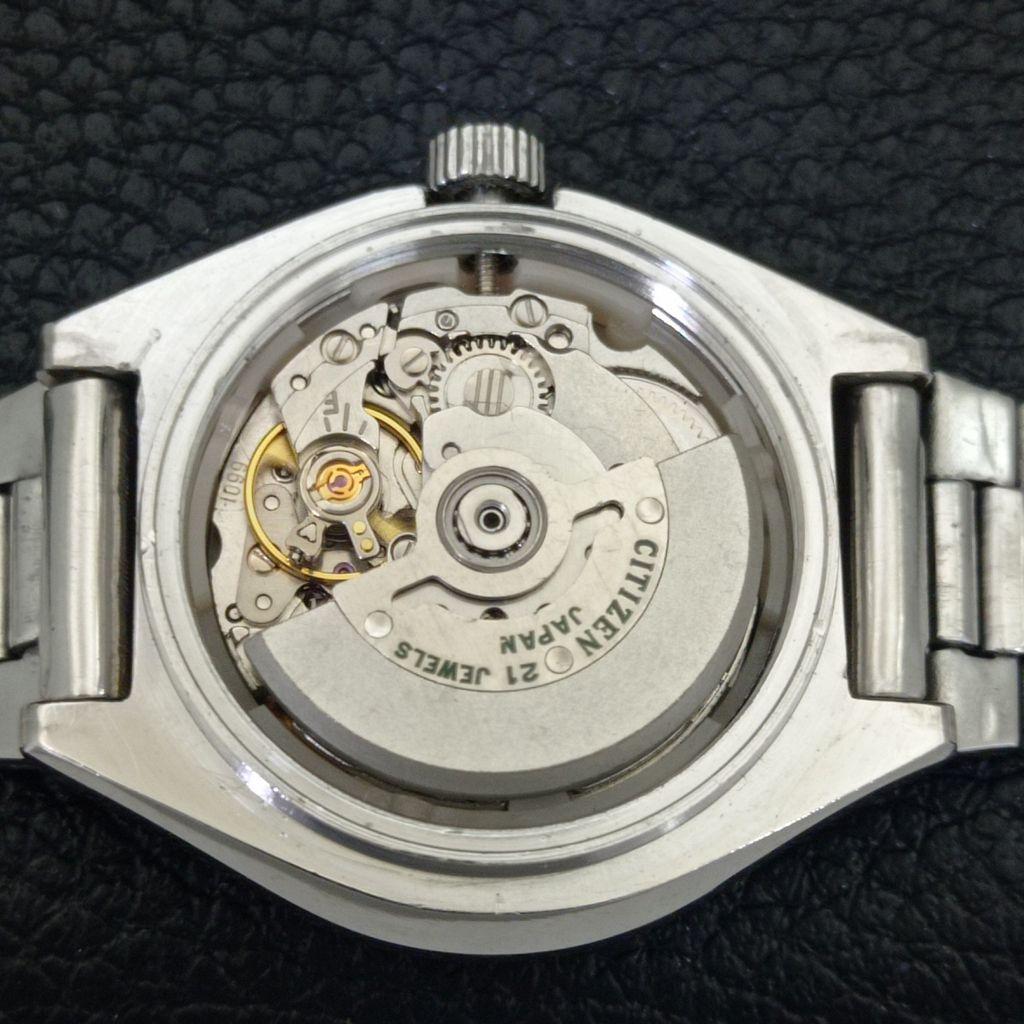 VINTAGE CITIZEN AUTOMATIC JAPAN WOMENS ORIGINAL DIAL WATCH A704220-1