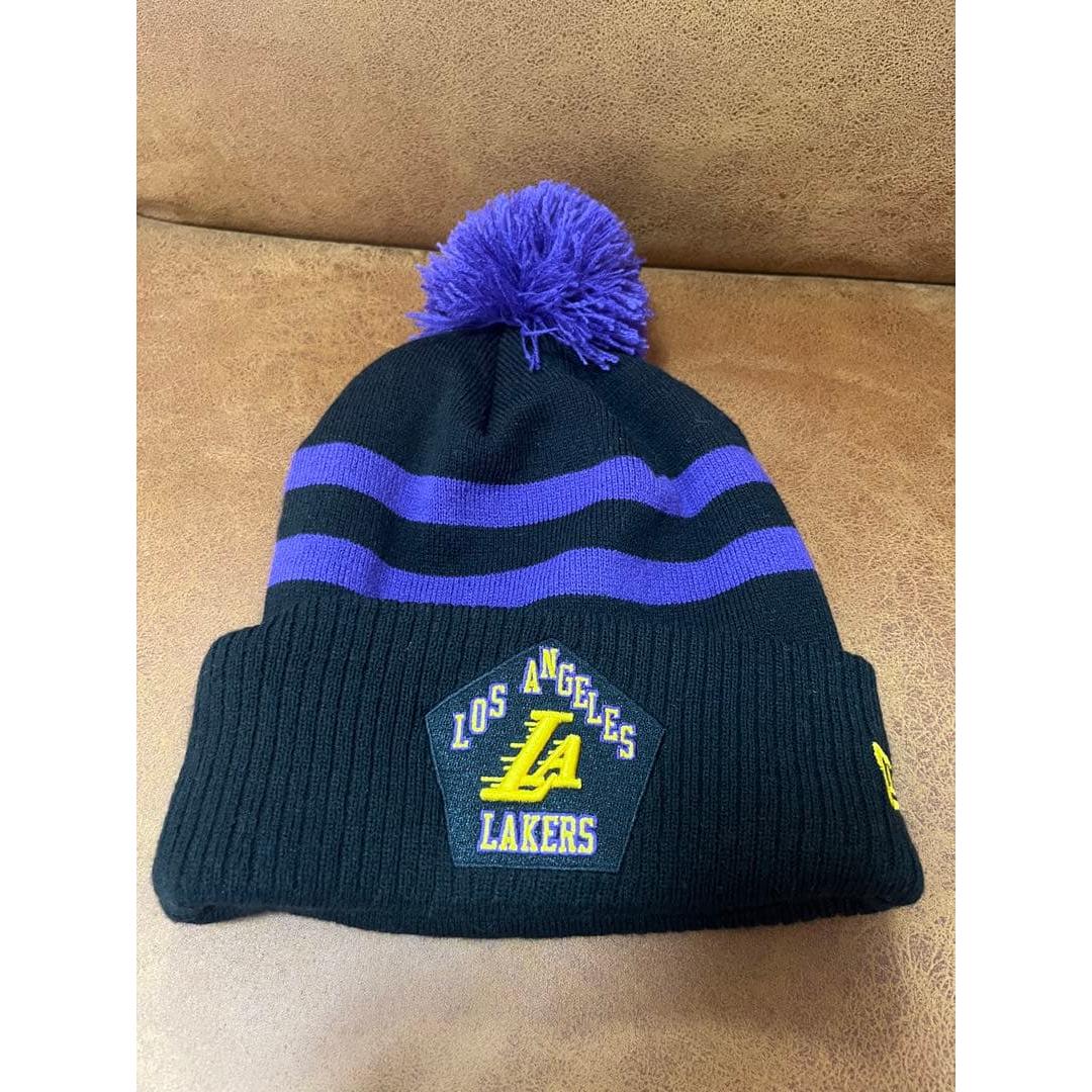 Used Los Angeles Lakers knit hat locally purchased