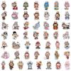 50 Cute Cartoon Graffiti Stickers - Waterproof Decorative Stickers for Water Bottles and Phones