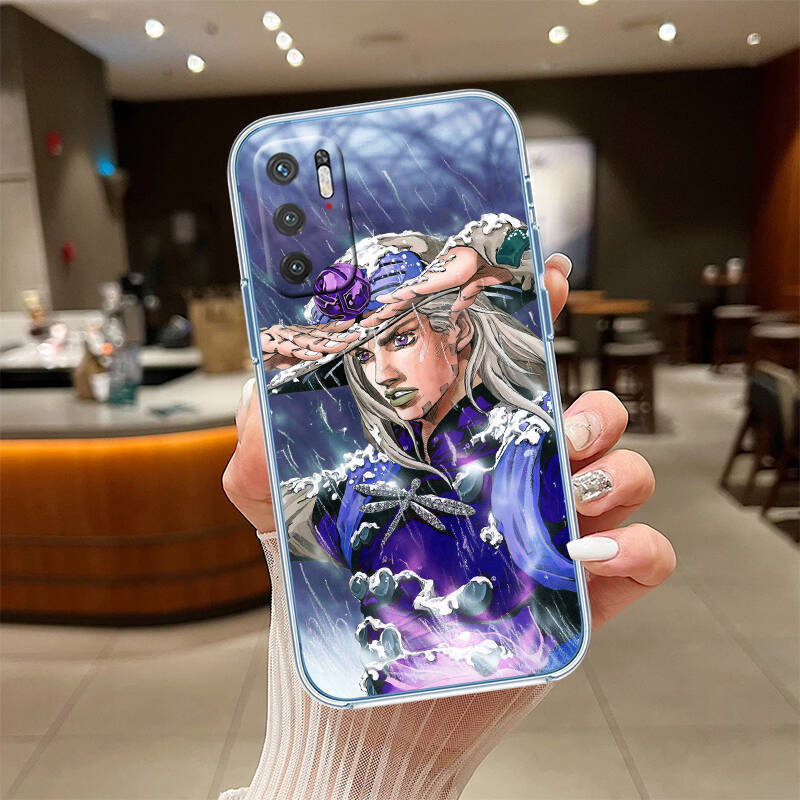JoJo's Bizarre Adventure Case for Motorola E7 E22 E20 E13 E15 E22S E30 E40 G10 G20 G04 G22 G23 G05 G75 G35 G55 G6 G7 G8 G9 Plus Power Play