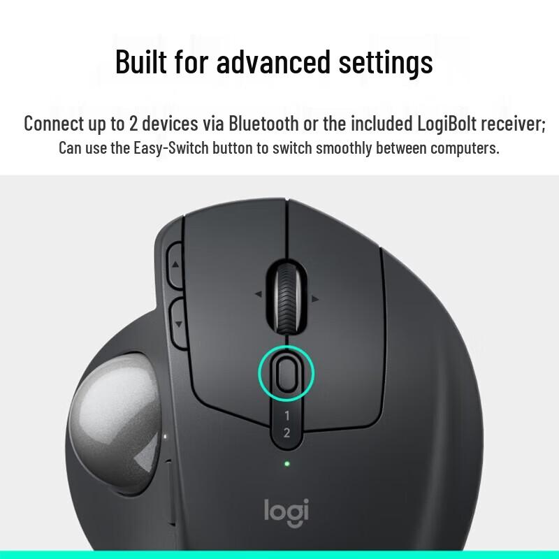 Logitech MX ERGO S Wireless Trackball Mouse