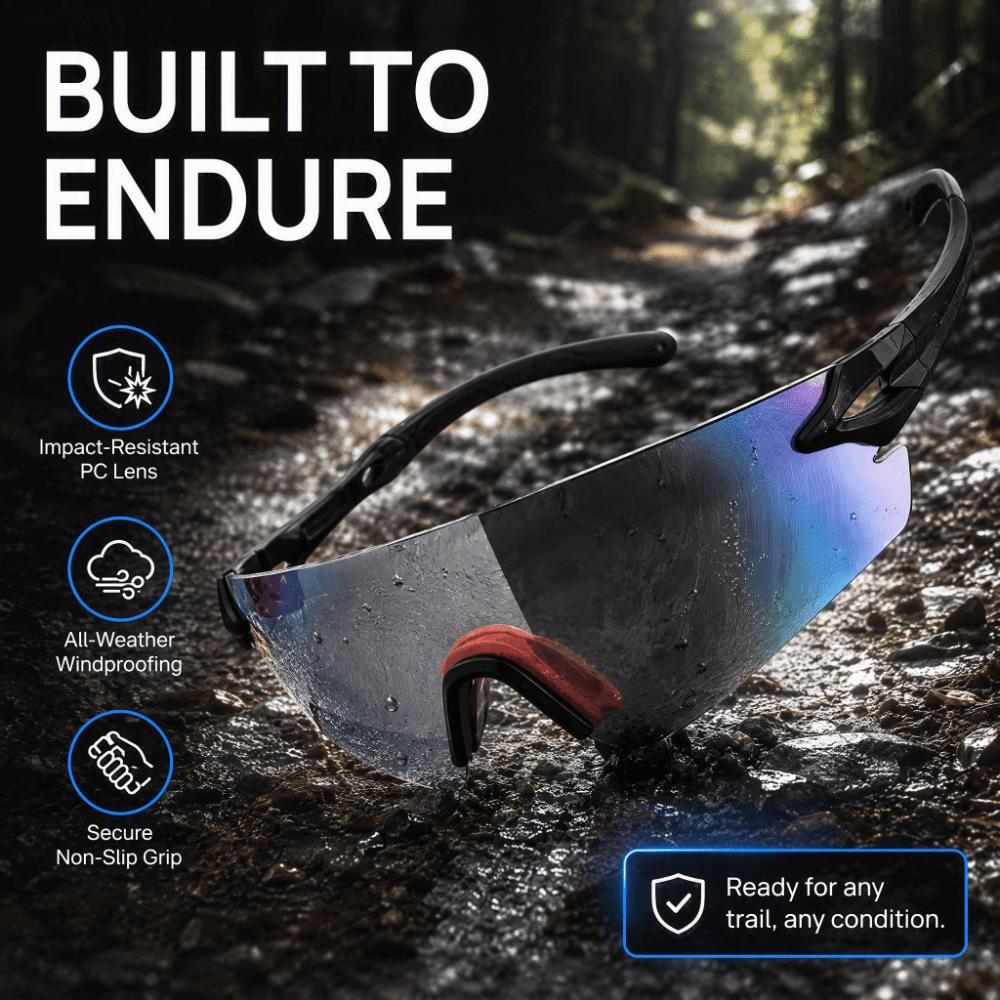 Anti-UV Sports Fashion Color Changing Sunglasses Smart Photosensitive Sunglasses Eye Protection