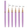 5Pcs Nail Art Liner Brush Set Uv Gel Nail Brushes Kits French Stripe Line Painting Drawing Flower Pen Professional Manicure Tool