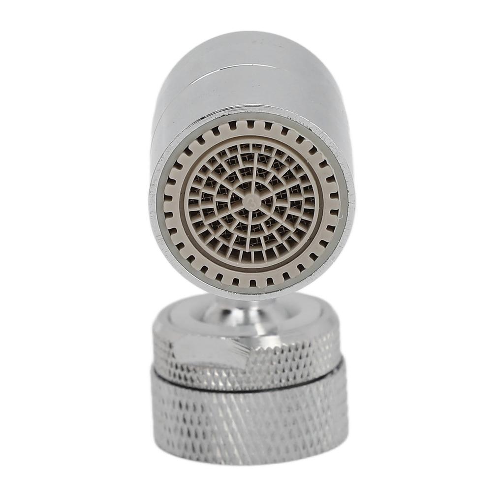 Swivel Faucet Aerator Copper 2 Gears 720 Degree Rotating Bathroom Tap Aerator for Face Washing