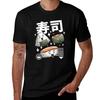 Kawaii Sushi TShirt Big and Tall Crew Neck Tee
