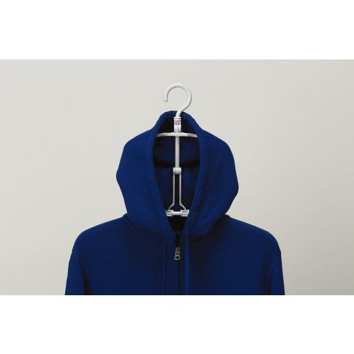 Twinmall Clothes Drying Hanger for Parka, Polypropylene (PP), Gray, 60cm Wide, BEILU BE-06G