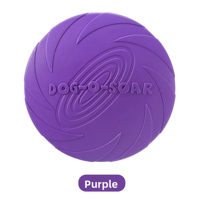 Pet Toy Dog, Frisbee Toy Dog, Silicone, Bite Resistant, Floating Water Training, Throwing Pet Dog, Large Dog