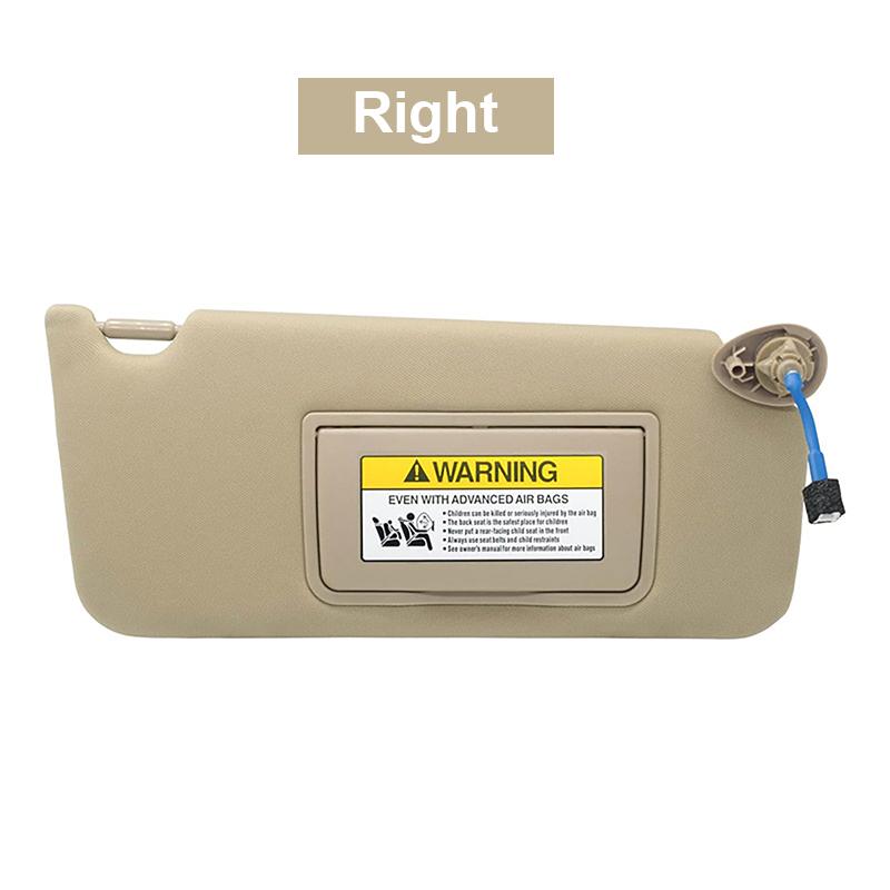 

Солнцезащитный козырек лобового стекла, салон автомобиля, передний левый и правый солнцезащитный козырек, подходит для Honda Accord Coupe / Sedan 2008-2012 / Crosstour 2010-2012