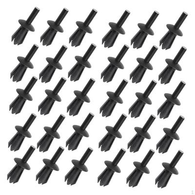 30 Pieces Fender Liner Retainer Rivet Clips Replacement Parts Lightweight Versatile Car