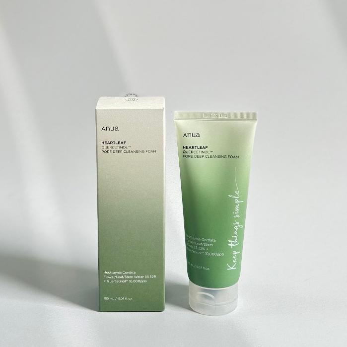ANUA Heartleaf Quercetinol Pore Deep Cleansing Foam 150ml / 25ml