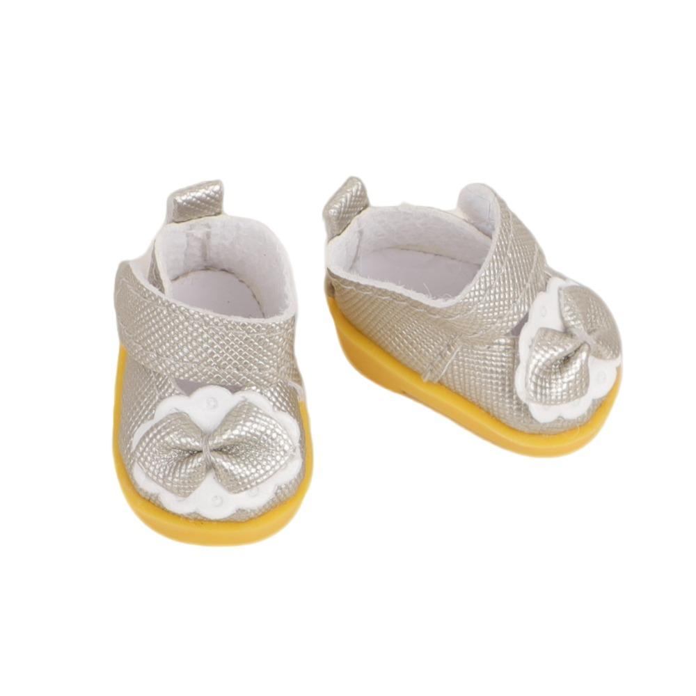 

Multiple Styles For Labubu Shoes Hand-made Doll Toy Accessories New Mini Shoes Doll Toys срібний