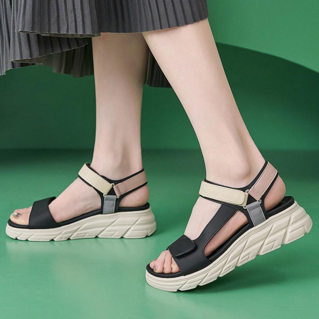 Fashion Thick Soled Sandals Womens Summer Lightweight Non Slip Comfortable And Casual Women'S Shoes 2026 Sandales Femmes éTé