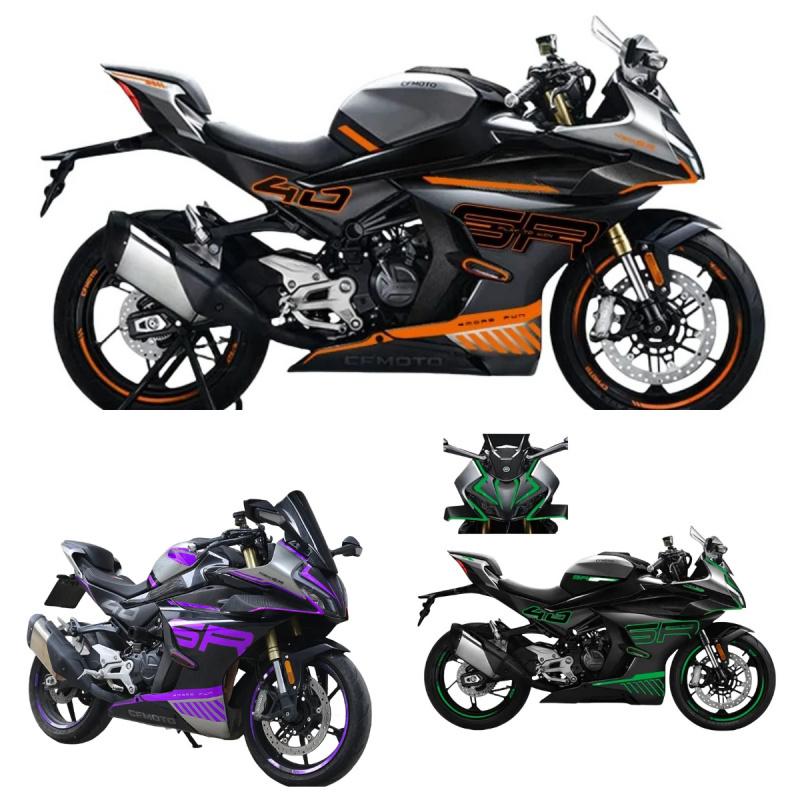 For CFMOTO 450SR 450 SR Sticker Print Body Color Change Waterproof Decorative Sticker Modified CF400-6 Motorcycle Body Decals