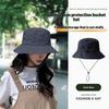 Summer Sun Protection Waterproof Fisherman Hat Bucket Camping Hiking Mountaineering Cap Foldable Storage Bag
