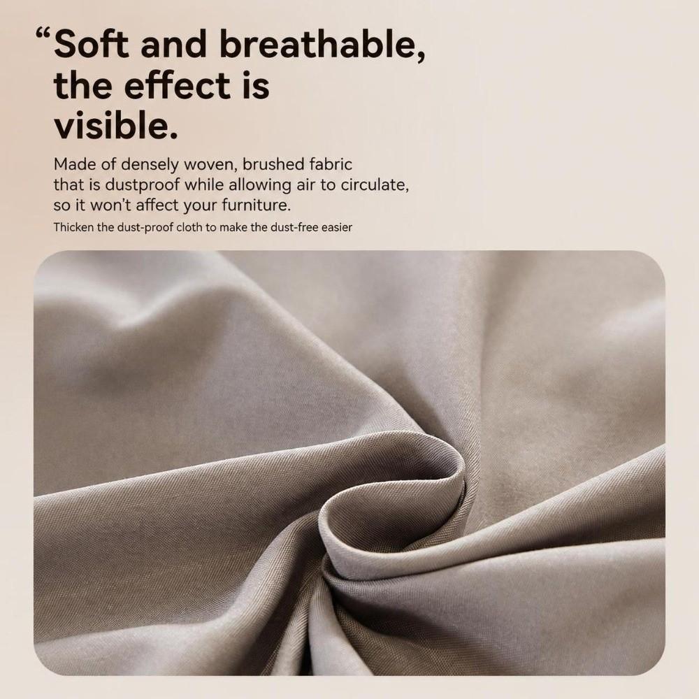 Grey Dust Proof Sheet Breathable Fabric Furniture Protector Anti‑Dust Cloth  Outdoor Garden
