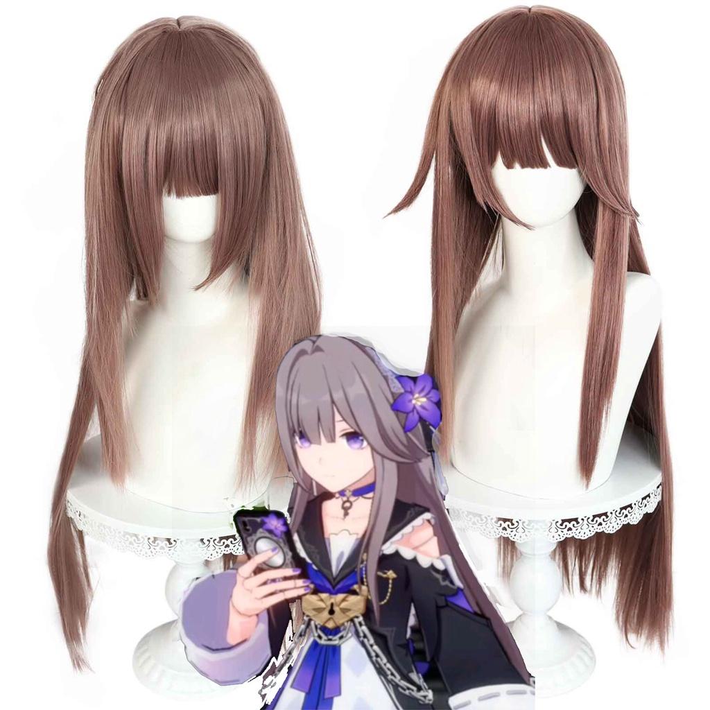 Honkai Star Rail Herta Cosplay Wig With Natural Scalp Appearance And Ombre Gradient