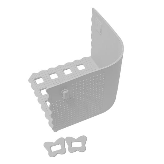 

Держатель простыни с замком, держатель для простыней с застежкой-молнией, противоскользящий зажим для простыней, надежно фиксирует простыни для матрасов всех размеров 1pc серый