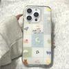 New Trendy INS Creative Cute Splicing Grid Phone Case For iPhone 17 Promax Air 16 Pro 15 14 13 12 11 Pro Max Plus Advenced Cover