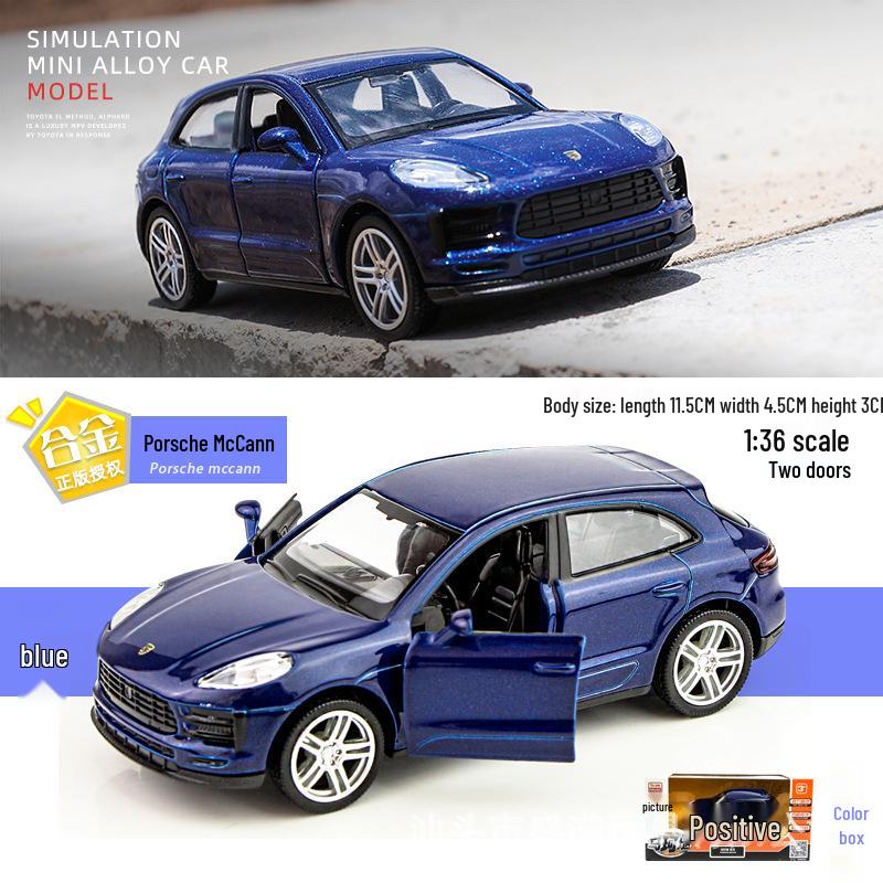 1:36 Scale Panamera and Cayenne Model Cars - Maserati Simulation Alloy Toy Cars for Boys