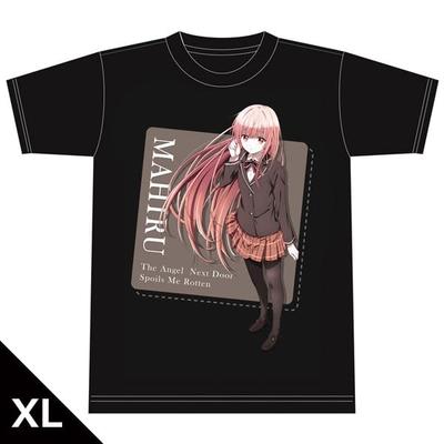 The Angel Next Door Turned Me Into a Bad Person Before I Knew It T-Shirt Shiina Mahiru Key Visual XL Size