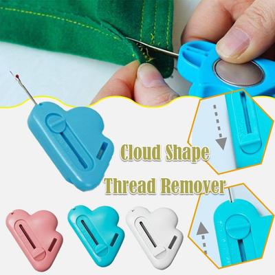 Portable Cloud Shape Thread Remover Stretchable Needlework Picking Thread Remover Seam Ripper Tool