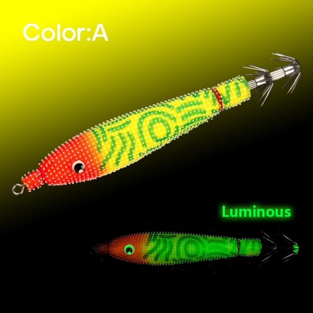 80mm Length Squid Jig Lure 5g Weight Egi Lure Bait Premium Floating Squid Jig  Sea Fishing