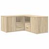 Eckregal Sonoma Eiche 160 x 40 x 45 cm Spanplatte