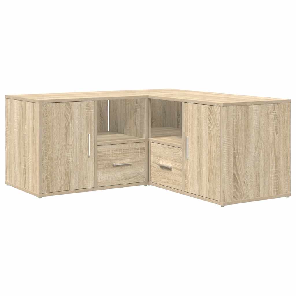 Eckregal Sonoma Eiche 160 x 40 x 45 cm Spanplatte