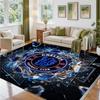 Chelsea FC Design Crystal Velvet Rug Soft Decorative Mat for Bedroom Entrance