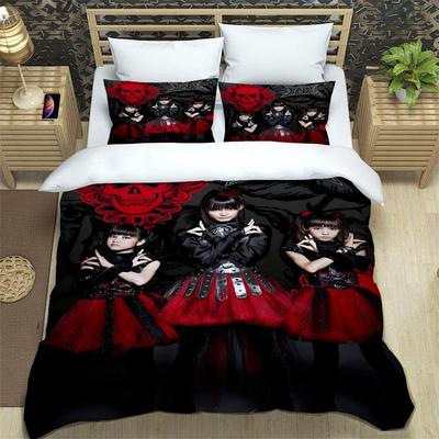 Druk 3D Zespół Muzyczny BABYMETAL Zestaw Pościeli Pojedynczy Bliźniak Pełny Queen King Rozmiar Zestaw na Łóżko Dorosły Dziecko Sypialnia Zestaw Poszwy na Kołdrę Tekstylia Domowe