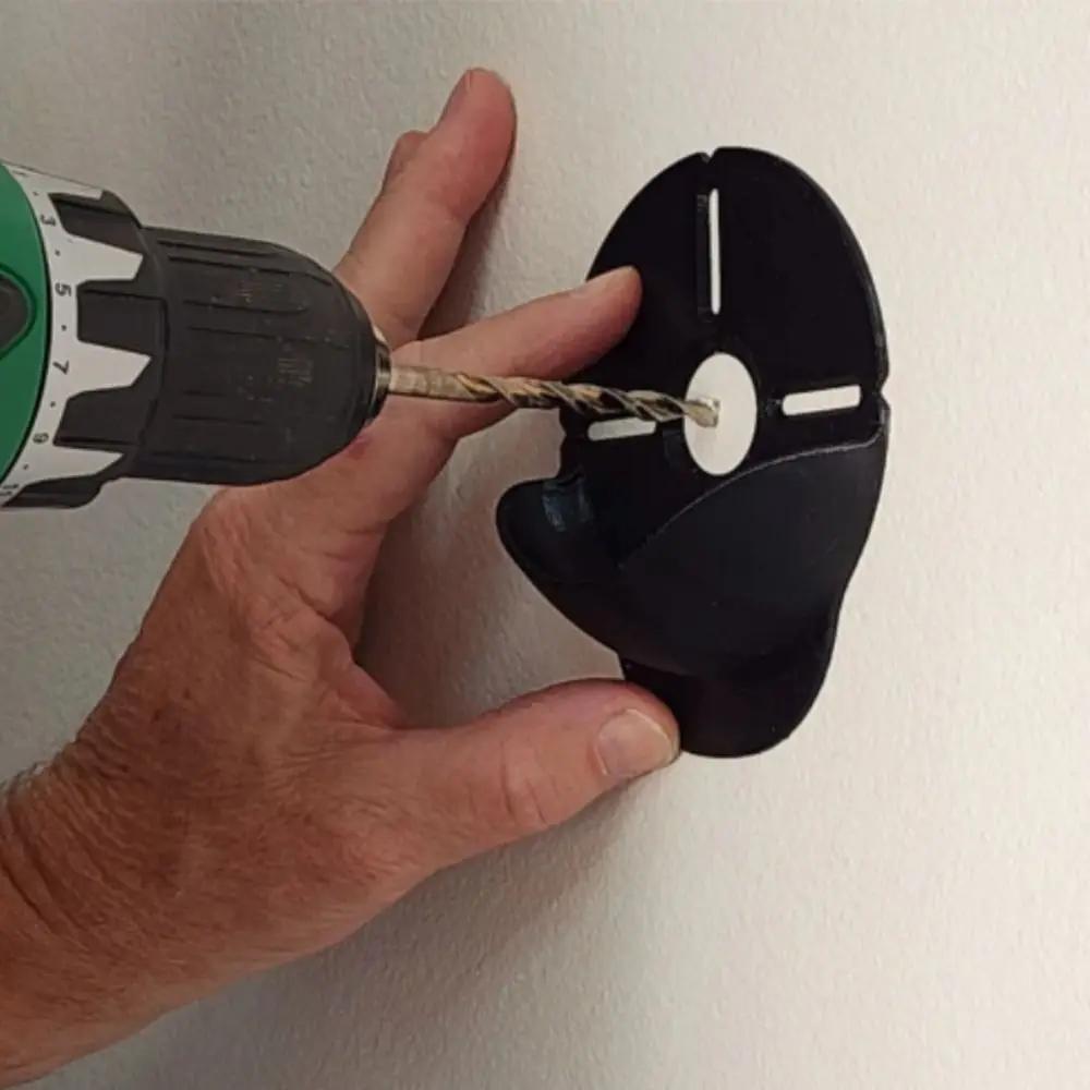 High Efficiency Wall Drilling Dust Collector Box Large Capacity Easy Installation Electric Drill Dust Collection Box Non-Slip
