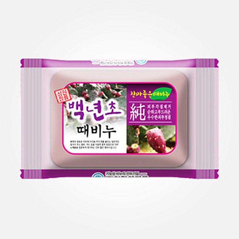 Seongwon Cosmetics Natural Herbal Prickly Pear Exfoliating Soap, 180g, 30 pcs