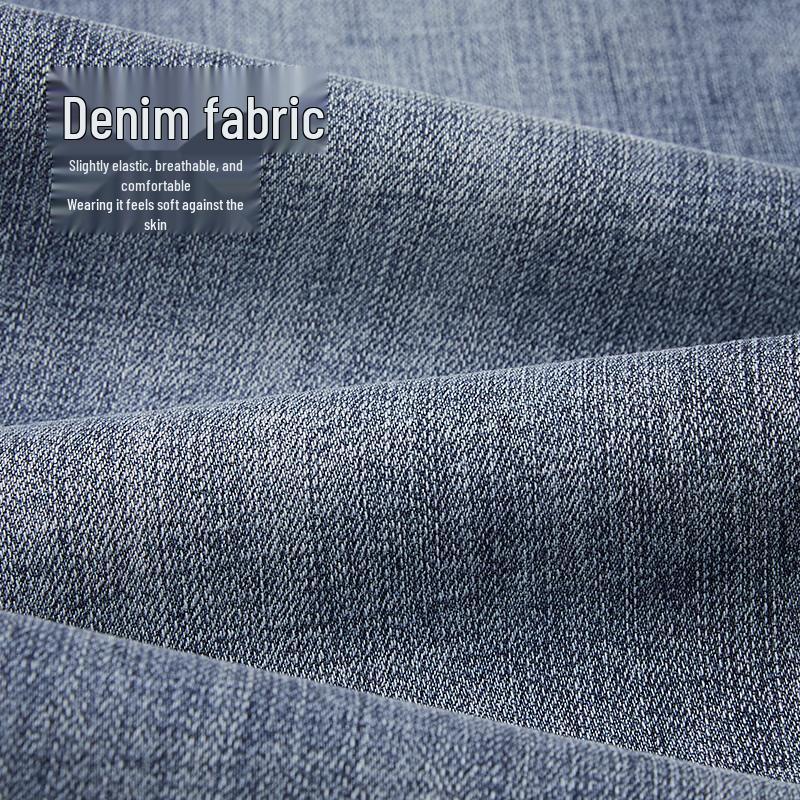 HLA Men's Straight-Leg Washed Jeans